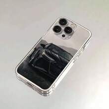 Funda de teléfono para coche deportivo A-Audis R-S compatible con  17,16,15,14,13,12,Pro,Max,Plus,E,SE4,Air,Mini funda transparente, funda compatible con  17, funda  17 Pro, funda  17 Pro Max - z6 - Ver 11