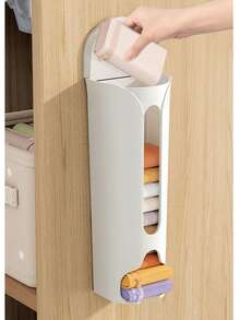 Space-Saving Wall-Mounted Underwear Sock Organizer - No Drill Easy Install Hanging Storage Drawer For Home Wardrobe Scarves Hair Accessories | Hot Seller Premium Quality Home Essentials