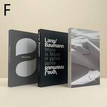 3pcs Minimalist Fake Book Decor With Inspirational Quotes, Suitable For Office, Villa, Coffee Table - Multicolor - View 9