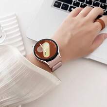 Dây đeo kim loại từ tính Milanese Loop bằng thép không gỉ nguyên bản 20mm, kích thước khoảng 9,25 inch, tương thích với Samsung Galaxy Watch 7 6 5 4 FE 40mm 44mm, không có khoảng trống, chỉ cần một cú nhấp chuột, vòng đeo tay từ tính Milanese Loop dành cho doanh nhân, tương thích với dây đeo đồng hồ thông minh Galaxy Watch 6 - than đen - Xem 7