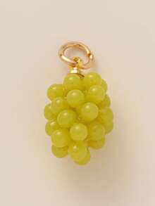 1PC Four Leaf Clover Fruit Croissant Pendant For DIY Jewelry Making Ecklace Earring Hanging Accessories