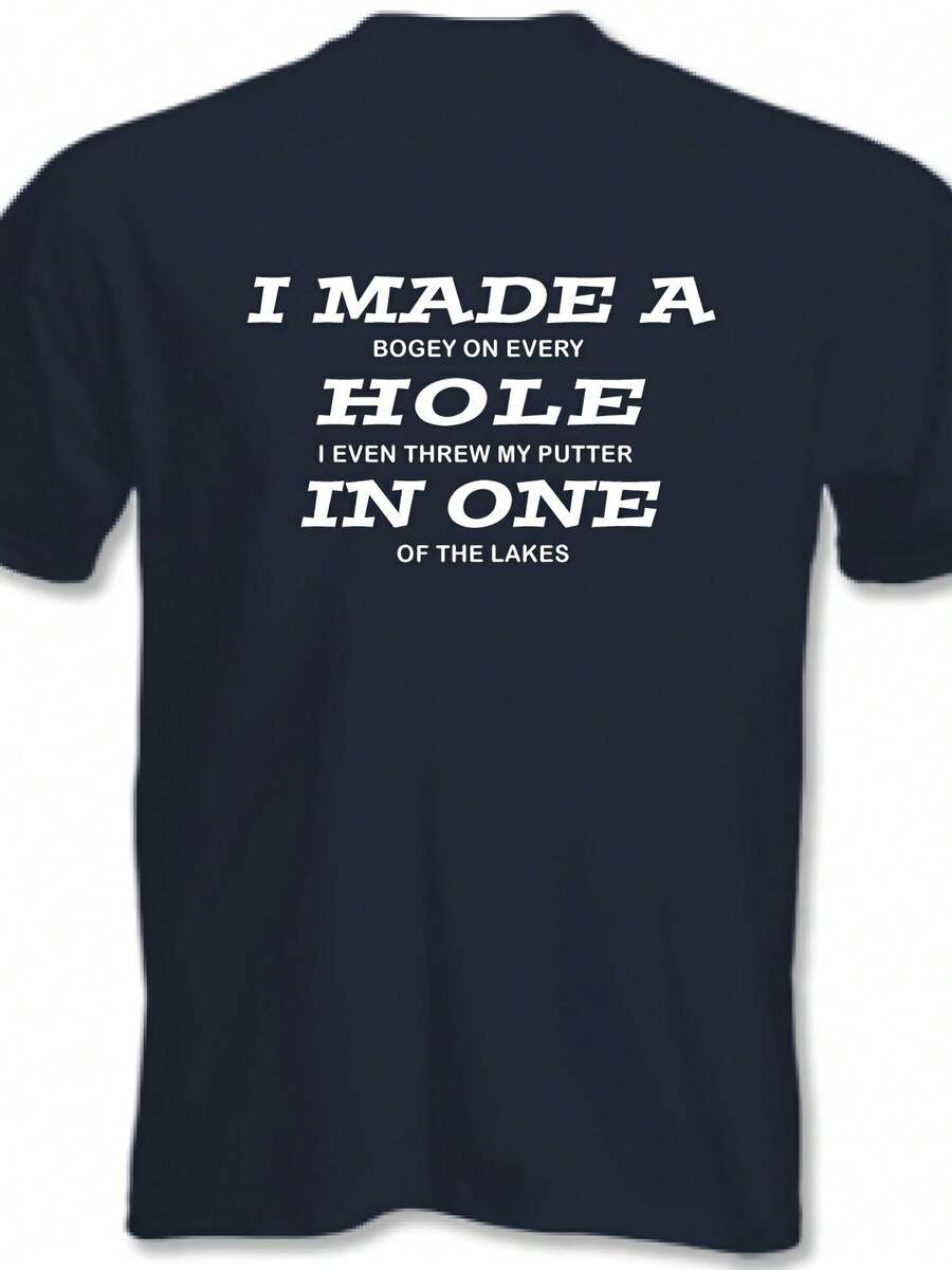 Golf T-Shirt I Got A Hole In One Mens Funny Golfing TEE TOP - Phong cách 29 - Xem 1