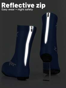 X-TIGER Winter Thermal Cycling Shoe Covers, Foot Warmer, Windproof Shoe Covers For Winter