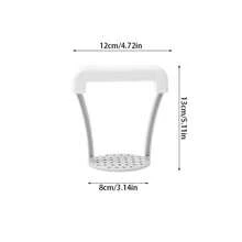 Manual Potato Masher Presser Home Use Sweet Potato Non-Slip Handle Fruit Vegetable Juicer Kitchen Gadgets Tools - Multicolor - View 3