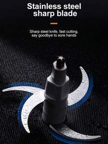 Sokany高速绞肉机，不锈钢碗，5.0升，高功率 - 英規插(220-240V) - 查看 5