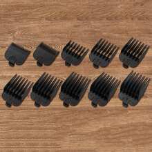 10PCS Clipper Guards Set For Most Clippers And FX870 Clipper Guides Replacement - 1/16inch To 1inch - Multicolor - View 5