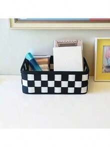 1 Stück/2 Stück/3 Stück Filz Aufbewahrungsboxen, koreanisches Design, beliebter Aufbewahrungsorganizer, geeignet für dSchulanfangule, Heimdekoration, große Kapazität für Kleidung, Spielsachen, Bücher, zufälliger Stil Lieferung