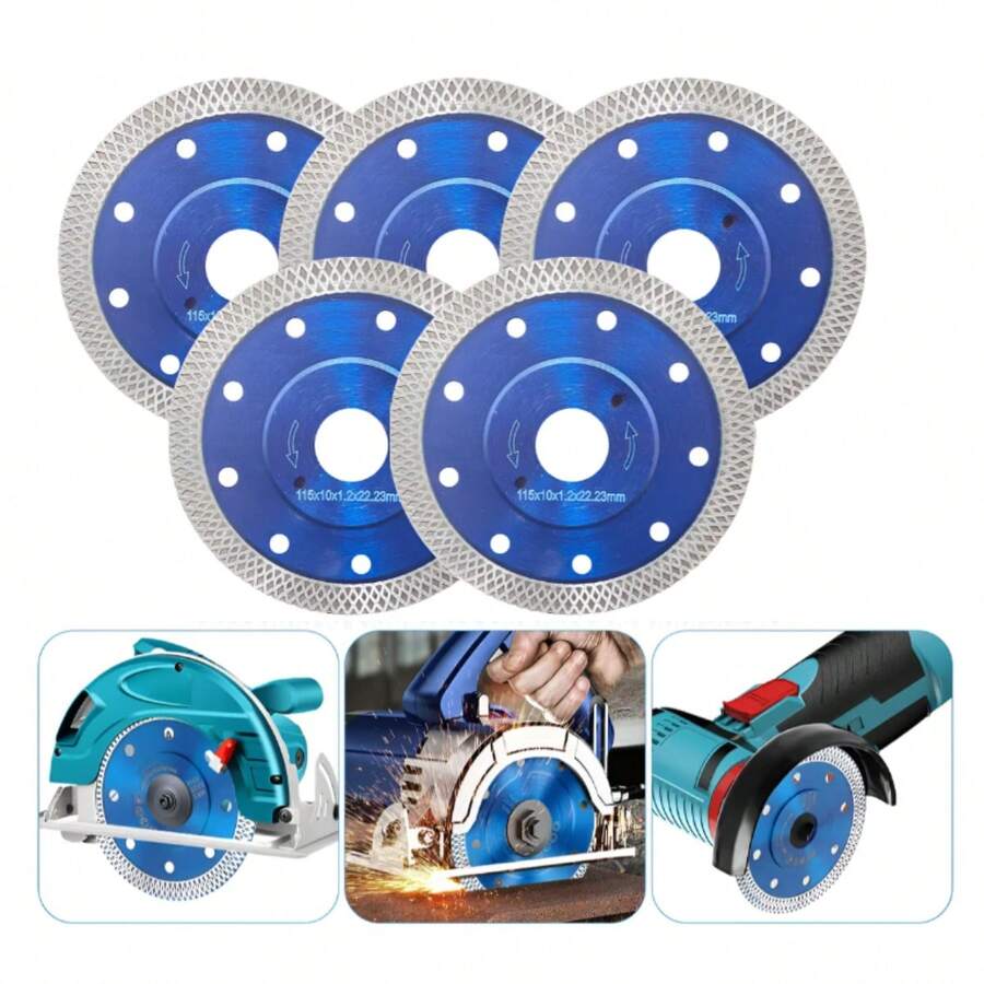 Saw Blades - Blue - View 1