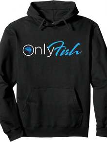 Onlyfish Fishing Tee, Bass Fish Pullover Hoodie - 款式18 - 查看 1