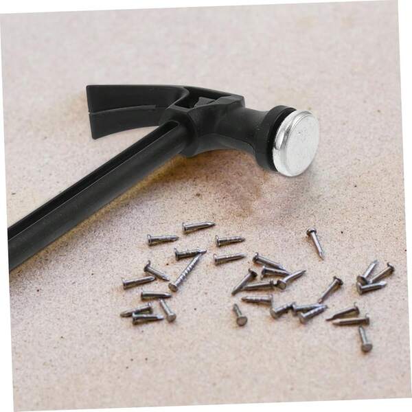 Small Claw Hammer, Mini Household Hammer (6.7 Inches), Mini Safety Hammer Tool, Alloy Steel Lightweight Hammer With Rubber Handle, Used For Woodworking, Picture Hanging And Crafts