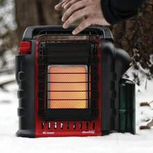 9,000 BTU Portable Buddy Radiant Heater - Đỏ - Xem 4