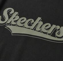 Skechers New Unisex Casual Sports Fashion Crew Neck Sweatshirt - Black - View 4
