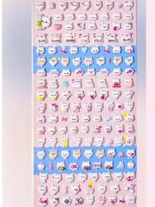 卡通柔软可爱泡沫贴纸，小鼻子泡泡贴 - 彩色 - 查看 7