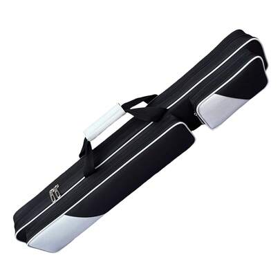 Oxford Cloth Billiard Pole Bag, Contrasting Color, Casual Sports Billiard Pole Bucket Bag, 1/2 Pole, 7-Hole Billiard Pole Box, Lightweight Single Shoulder Diagonal Cross Handheld Billiard Pole Bag, Student Bamboo Flute Bag