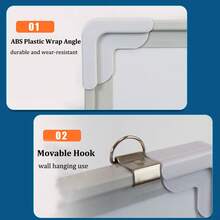 Heavy Duty Magnetic Dry Erase Whiteboard For Office - White - View 6
