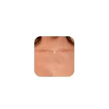 Luxval Lariat Gold Necklace For Women, Dainty Long Necklace 14k Gold Plated/Silver Y-Shaped Pendant Necklaces  Beaded Chain Drop Necklaces Jewelry For Women Gifts{"Color_name":"Gold-SixCZ"} - 黃金-SixCZ - 查看 1