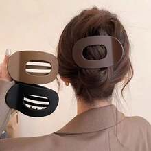 4-Piece Set 2025 New Arrival Elegant Hairpin Set Duckbill Clips For Women Large Shark Clips For Sophisticated Updo At The Back Of The Head - 4pcs - 查看 1