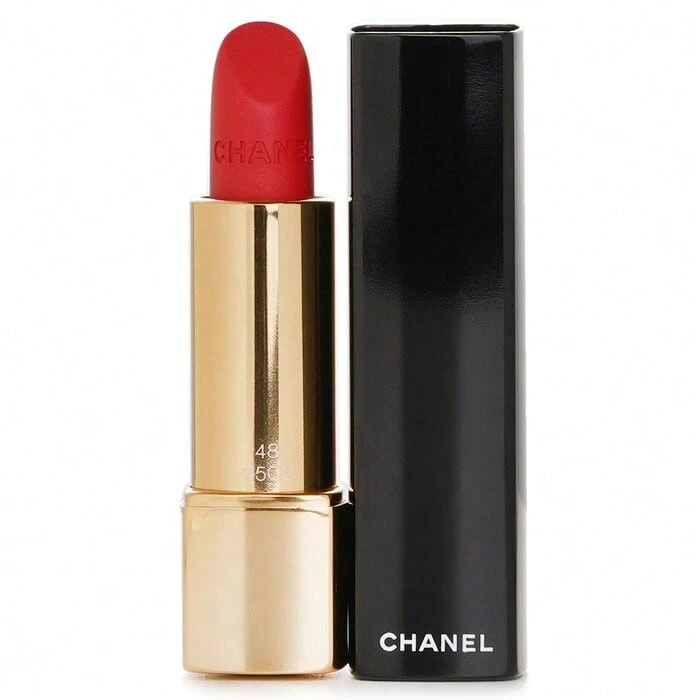 CHANEL Rouge Allure Velvet Luminous Matte Lip Colour - # 48 Burning 3.5g/0.12oz - View 1