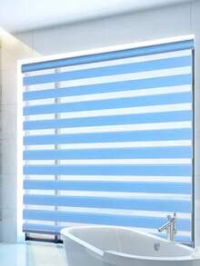 Persiana Enrollable Blackout Doble Capa con Accesorios de Instalación 80x120 / 120x200 cm - Multicolor - Ver 8