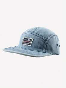 1pc Vintage Washed Distressed Flat Brim Baseball Cap Hip Hop Street Style Hat For Urban Fashion Lovers 1pc Unisex Distressed Wash - Multicolor - View 10