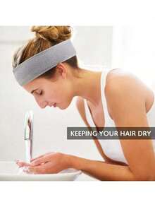 4 Pcs Spa Headband, Self-Adhesive Adjustable Headband For Face Wash Makeup Beauty, Facial Loop Yoga Headband Towel,Skincare Headband,Beauty,Skin Care Products,Spa,Self Care,Skin Care Tools,Face Care,Esthetician Supplies,Skin,Face Wash,Facial - 彩色 - 查看 3