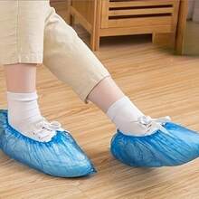 50/100pcs Super Thick Disposable Shoe Covers, Waterproof Anti-Dust Anti-Slip Shoe Covers, Durable Disposable Shoe Covers, Home Shoe Covers, Cleaning And Hygiene Supplies, Travel Shoe Covers - Multicolor - View 6