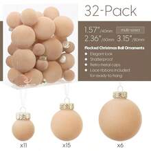 Holiday Decoration Supplies - Beige - View 4
