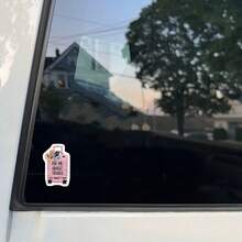 旅行主题贴纸，“问我关于旅行的事”卡通行李箱和笔记本电脑贴纸，防水防晒，不对称设计，14种以上形状，耐用可重复使用 - 彩色 - 查看 7