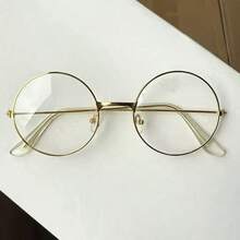 4 sztuki - białe poliestrowe rękawice przeciwpyłowe, miękkie i wygodne, okrągłe okulary przeciwsłoneczne w stylu retro, modne i dorosłe okulary przeciwsłoneczne Prince dla mężczyzn i kobiet, czerwona torba z materiałowym woreczkiem, satyna żakardowa