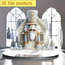 Decoração de casa estilo quebra-nozes boêmio, item decorativo multifuncional, design de biscoito de gengibre