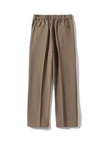 GRDR Herrmode, lösa kostymbyxor med vida ben, lämpliga för både vardags- och affärskläder - Kaffebrun - Visa 4