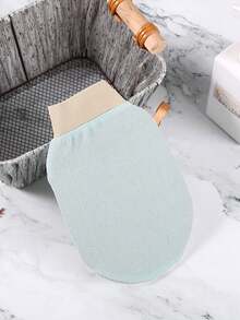 1pc Deep Exfoliating Gloves, Exfoliating Bath Brush, Smooth & Radiant - Body Scrub - Removes Dry Dead Skin, Light Beige - Gentle Exfoliating Gloves, Exfoliating Bath Scrub - Cleanses And Removes Dead Skin - Gentle Yet Effective Exfoliating Gloves, Korean Exfoliating Gloves, Visibly Removes Dead Skin - Multicolor - View 5