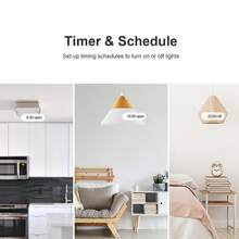 T0UK2C,SONOFF Smart Light Switch, WiFi Smart Touch Switch Smart Wall Light Switch Works With Alexa And, APP Remote Control, Neutral Wire Required, White, 2 Gang, APP Remote Control And Voice Control,Timing Fuction,Smart Scene,Security Guarantee,Smart Home Control,Smart Home, Intelligent Control. - White - View 5