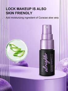 Urban Decay 持久定妆喷雾，轻盈保湿定妆喷雾，无油配方，持妆16小时，采用热感科技，旅行装15毫升/0.51盎司 - 黑紫色 - 查看 3