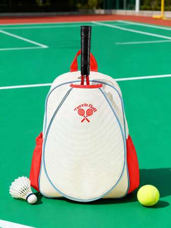 男女通用羽毛球网球拍背包 - 男女专业运动训练包，大容量球拍包带鞋隔层，轻便健身包，适合户外健身、旅行和球场运动收纳