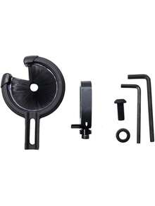 1pc Outdoor Hunting Archery Equipment Archery Accessory Bow Stand, Suitable For Compound Pulley Bow, Recurve Bow And Various Bows And Arrows, Adjustable Left And Right Bristle Brush, Dense Bristles For Stable Arrow Placement, Simple Operation, Essential For Archery Enthusiasts