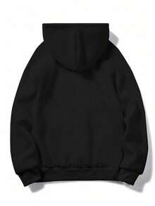 Hoodie Men Women Neil Gaiman Nightmare Before Christmas Goth Dark Punk Street Hip-Hop Sweatshirt Man - 黑色 - 查看 2