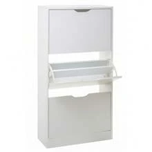Shoe Cabinets - White - View 2