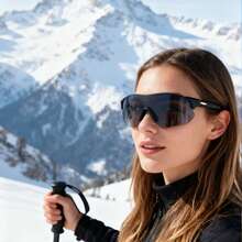 1PC Outdoor Cycling Glasses, Unisex Sports Glasses With Durable Lightweight Frame, Perfect For Driving, Cycling, Fishing, Running, Baseball And All Outdoor Activities, Suitable As A Gift For Halloween And Christmas