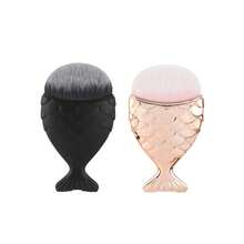 1pc Convenient Mermaid Tail Shaped Foundation Brush, Elegant Kabuki Brush, Sunscreen BB Cream Blender, Powder Cream Contour Blending Makeup Brush Tool,Foundation Brush,Concealer Brush,Blush Brush,Contour Brush,Blush Brush,Bronzer Brush,Powder Brush,Foundation Brush,Blush Brush - Multicolor - View 18
