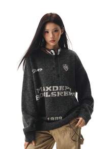 Men Sweaters - Dark Grey - View 2