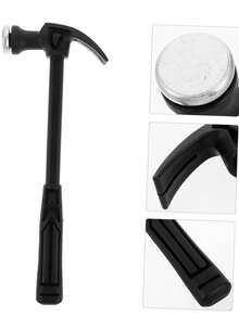 6.7" Mini Claw Hammer, Lightweight Alloy Steel Hammer With Rubber Handle, Suitable For Woodworking, Hanging Pictures And Crafts - Multicolor - View 4
