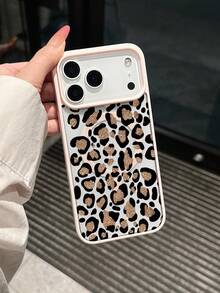 Ốp lưng điện thoại cao cấp họa tiết da báo, chất liệu kim loại, tương thích với iPhone 15 Pro Max, 16/11/13 Pro/15 Pro/15/13 Pro Max, chất liệu chống sốc, tương thích với iPhone 14/13/12, bảo vệ toàn diện, tương thích với iPhone 12 Pro Max. - Nhiều màu - Xem 2