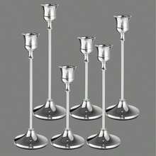 3pcs/Set Iron Taper Candle Holder,Decorative Candle Stand - Candlestick Holder For Wedding, Dinning, Party - Antique Brass,Fireplace Decor Candelabra Table Decor Pillar Candle Holder For Wedding,Home Decor, Holiday Party Decor,Festival Decor Home Gifts Birthday Graduation