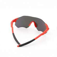 1副户外骑行眼镜，男女通用运动眼镜，采用耐用轻便的镜框，非常适合驾驶、骑行、钓鱼、跑步、棒球和所有户外活动，也是万圣节和圣诞节的理想礼物。 - 彩色 - 查看 5