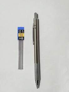 1 盒 0.3/0.5/0.7/0.9/1.3/2.0mm 自动绘图铅笔芯替换芯、HB 树脂自动铅笔芯、金属铅笔芯替换芯、0.5/0.7/0.9/1.3/2.0mm 自动铅笔芯，适用于工程、制图、绘图