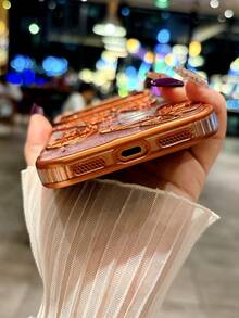 Ốp điện thoại hình bướm đính đá cho nữ/bé gái, tương thích với iPhone 17 Pro Max, 17 Air, 16, 15, 14, 13, 12 Pro Max, 14, 15, 16 Plus, 11, 13, 16, 17, màu cam ombre lấp lánh sang trọng, mặt lưng mềm trong suốt mạ điện bóng. - trái cam - Xem 10