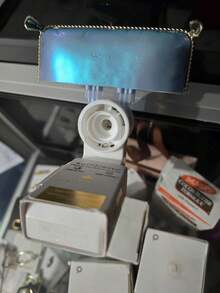 1 Conector Difusor de Aroma con Luz incluye bulbo aroma al azar difusor de aceites esenciales con luces LED decorativas para aromaterapia ambientador de hogar u oficina decoración moderna fácil de usar regalo ideal para relajación accesorios para hogar - Iridiscente - Ver 3