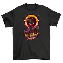 Retro Limbless Hero Tee Funny Cartoon Icon Shirt - 100% Cotton, Unisex Design. - 款式16 - 查看 1
