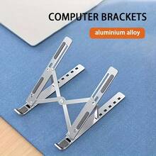 1 Adjustable Laptop Stand - Foldable With Six-Level Anti-Slip Stand For Desk Organization, Laptop Elevator, Laptop Stand - Bạc 1 - Xem 11